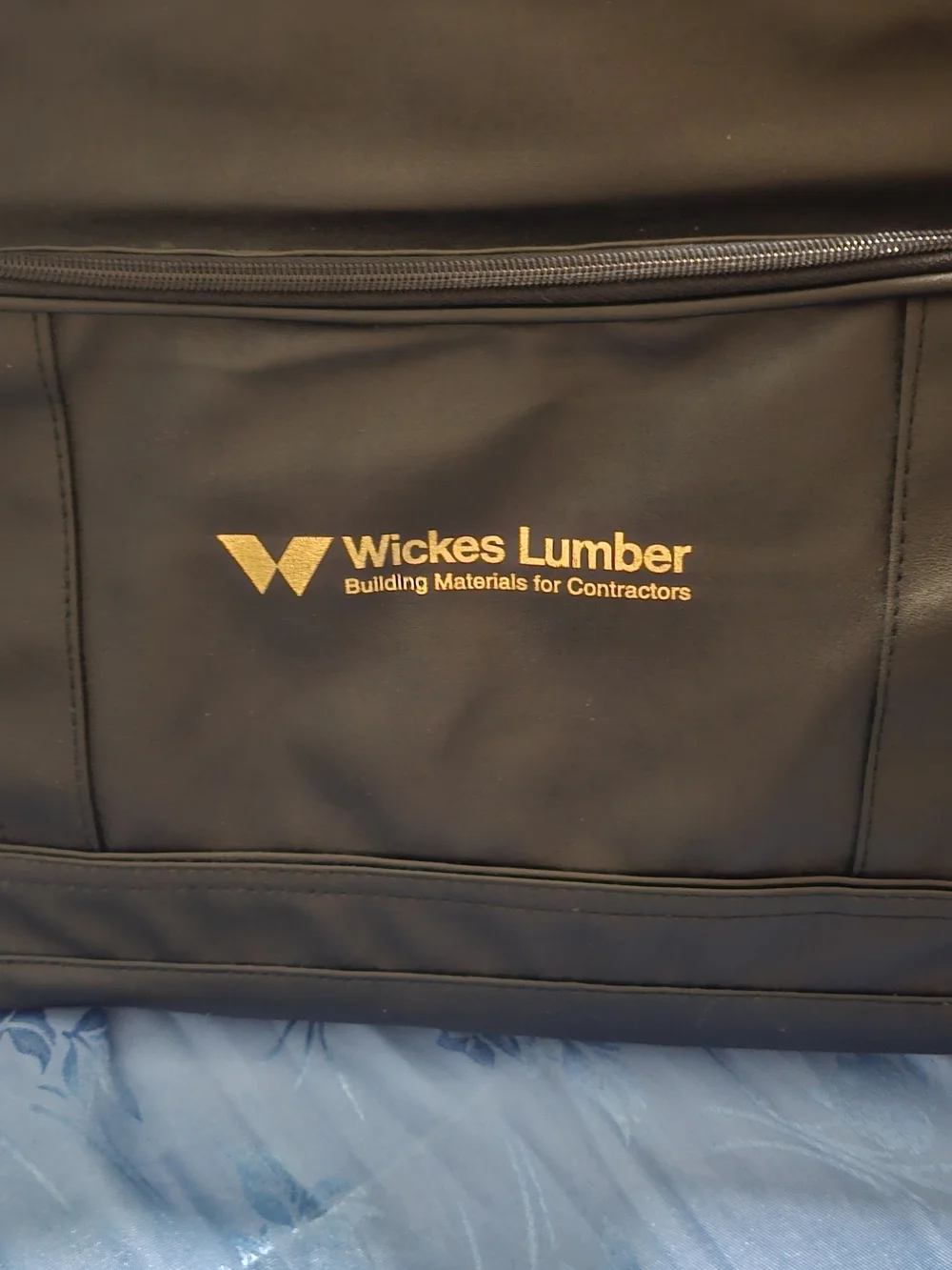 Black Duffel Bag with Shoulder Strap